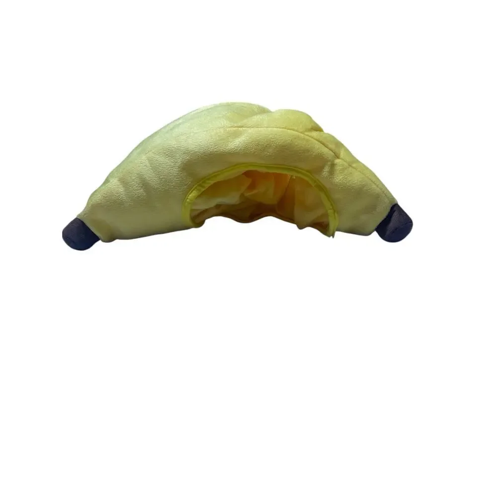 Plush Banana Costume Hat